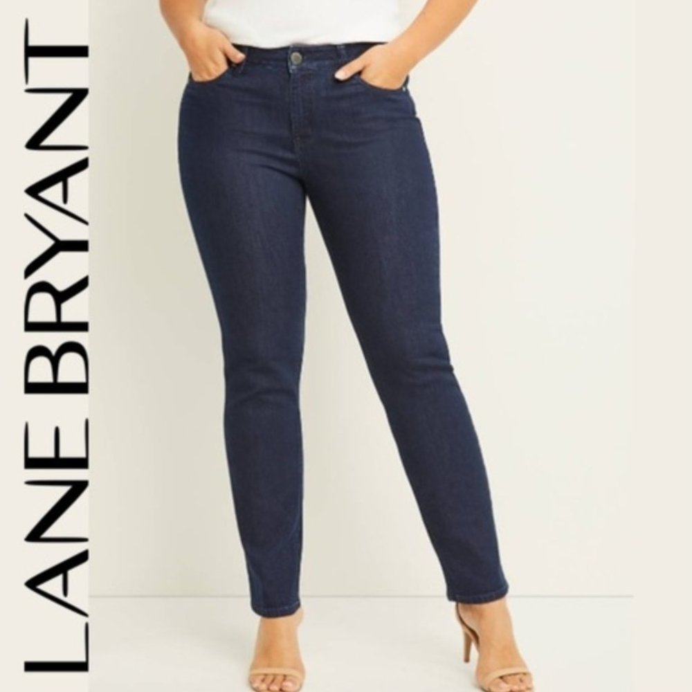 Lane Bryant Low Rise Straight Jeans Women Size 26